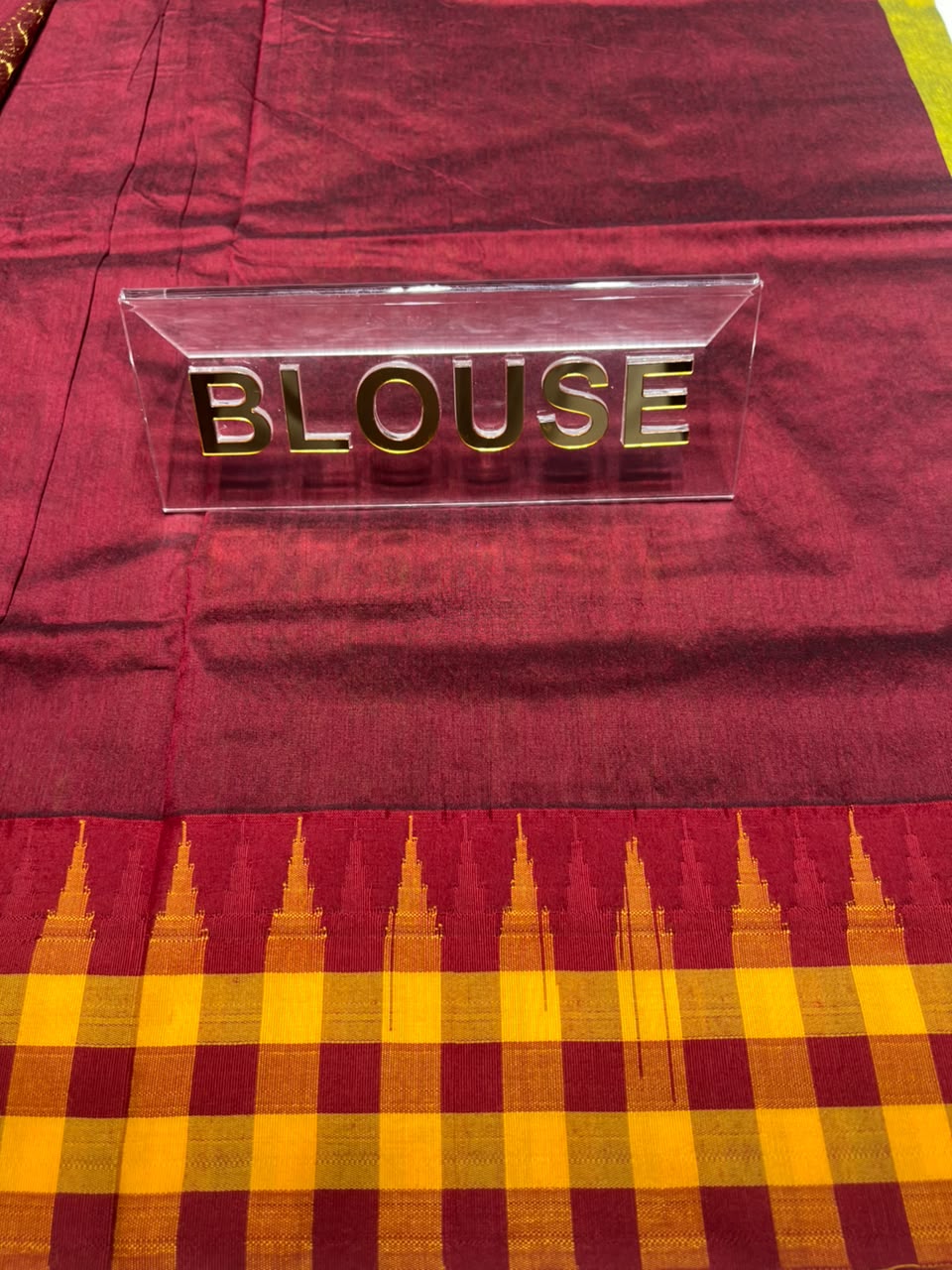 Pure Cotton Silk Saree
