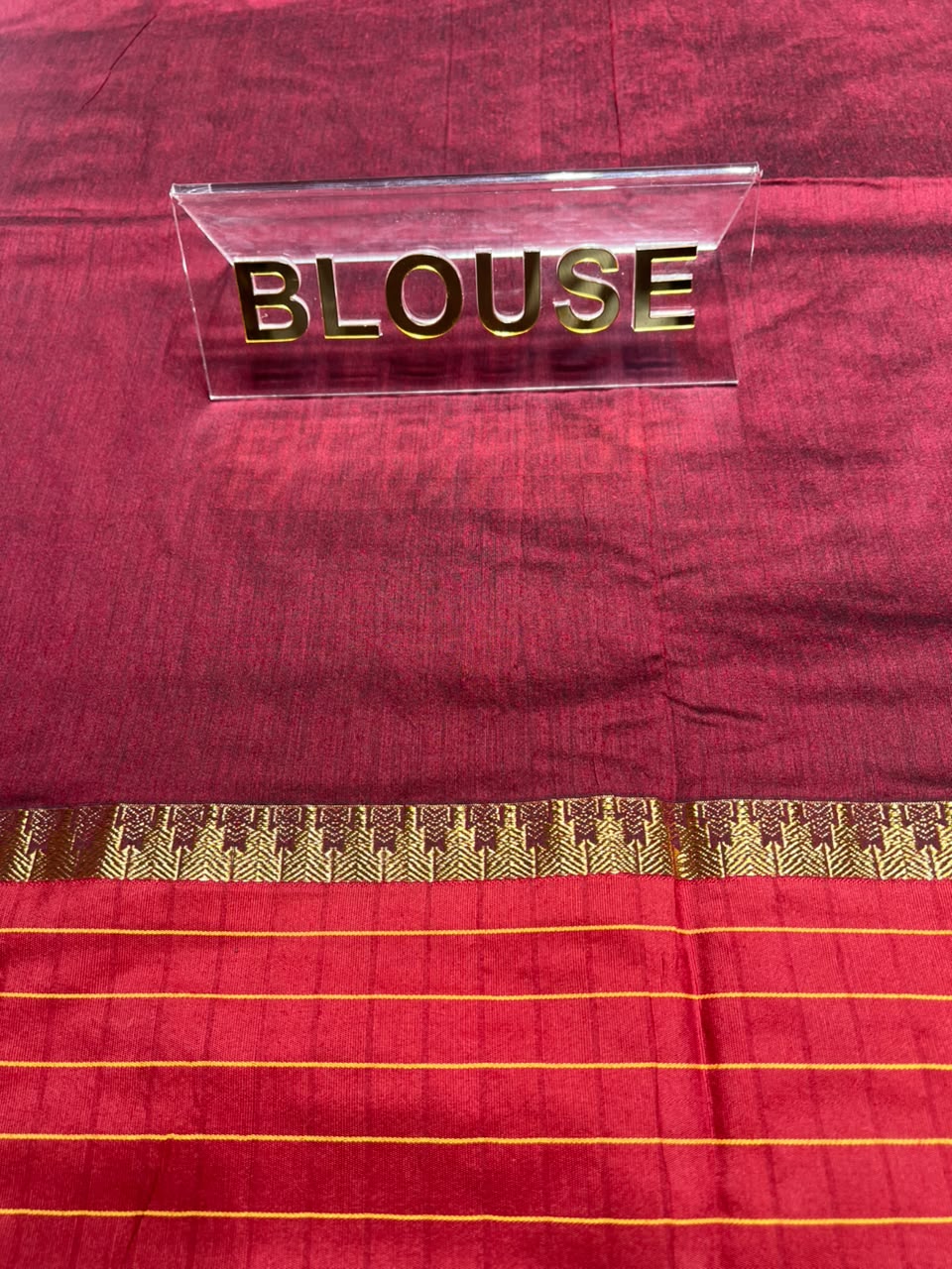Pure Cotton Silk Saree