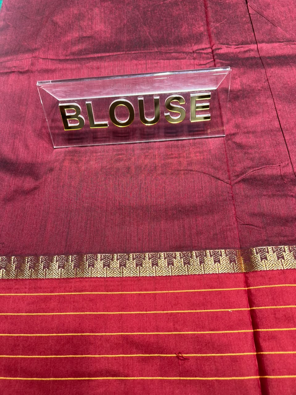Pure Cotton Silk Saree
