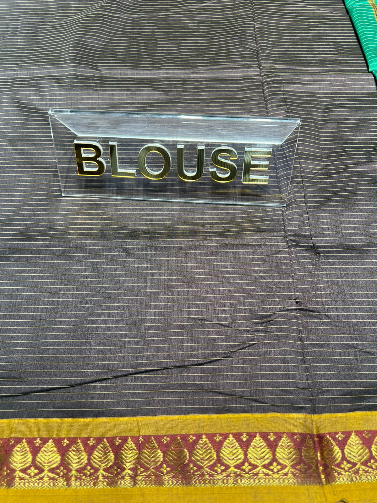 Pure Cotton Silk Saree