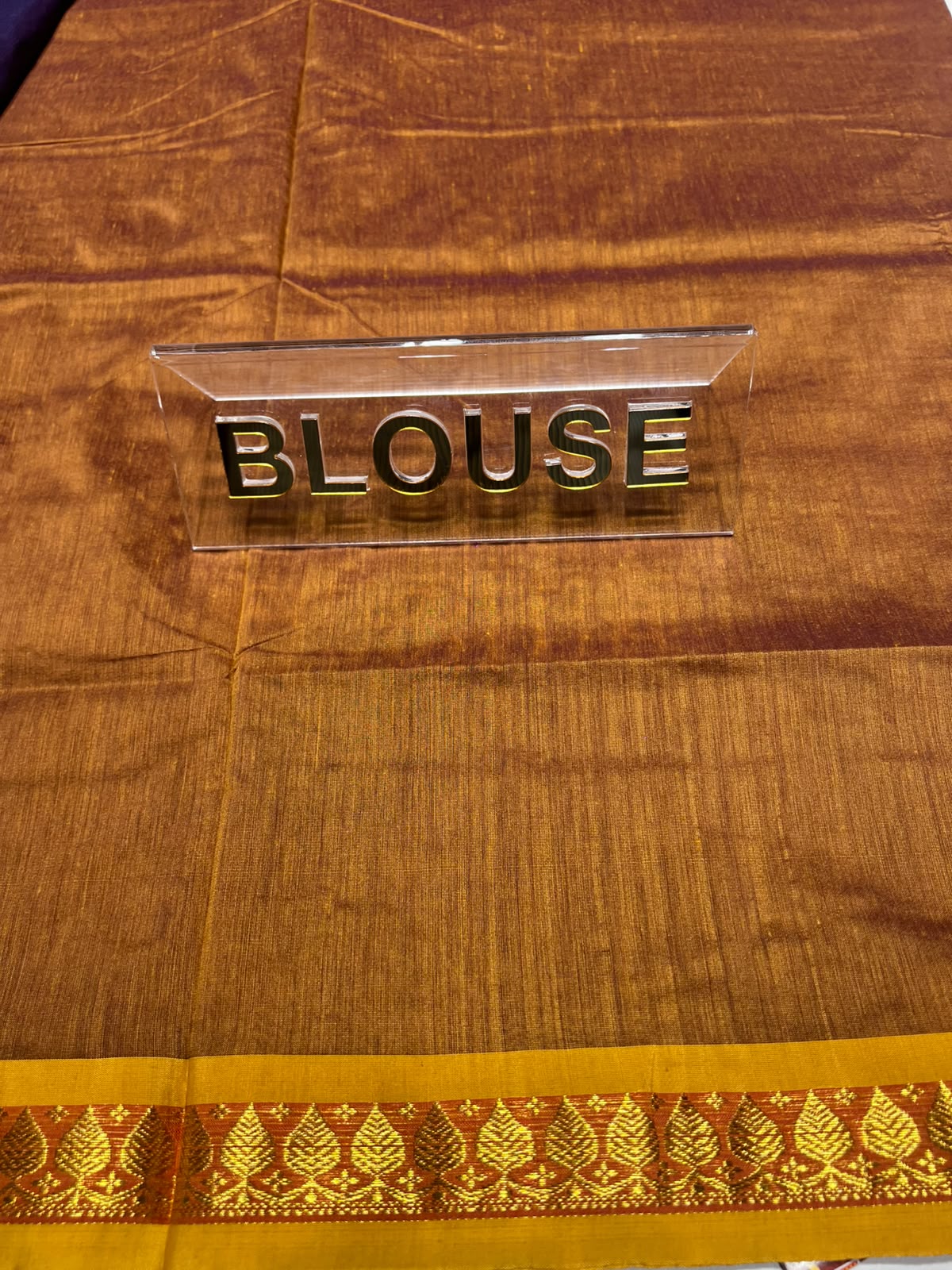 Pure Cotton Silk Saree