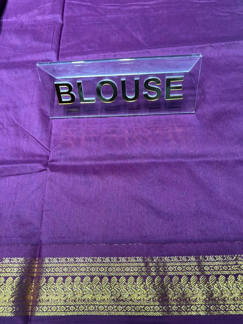 Pure Cotton Silk Saree