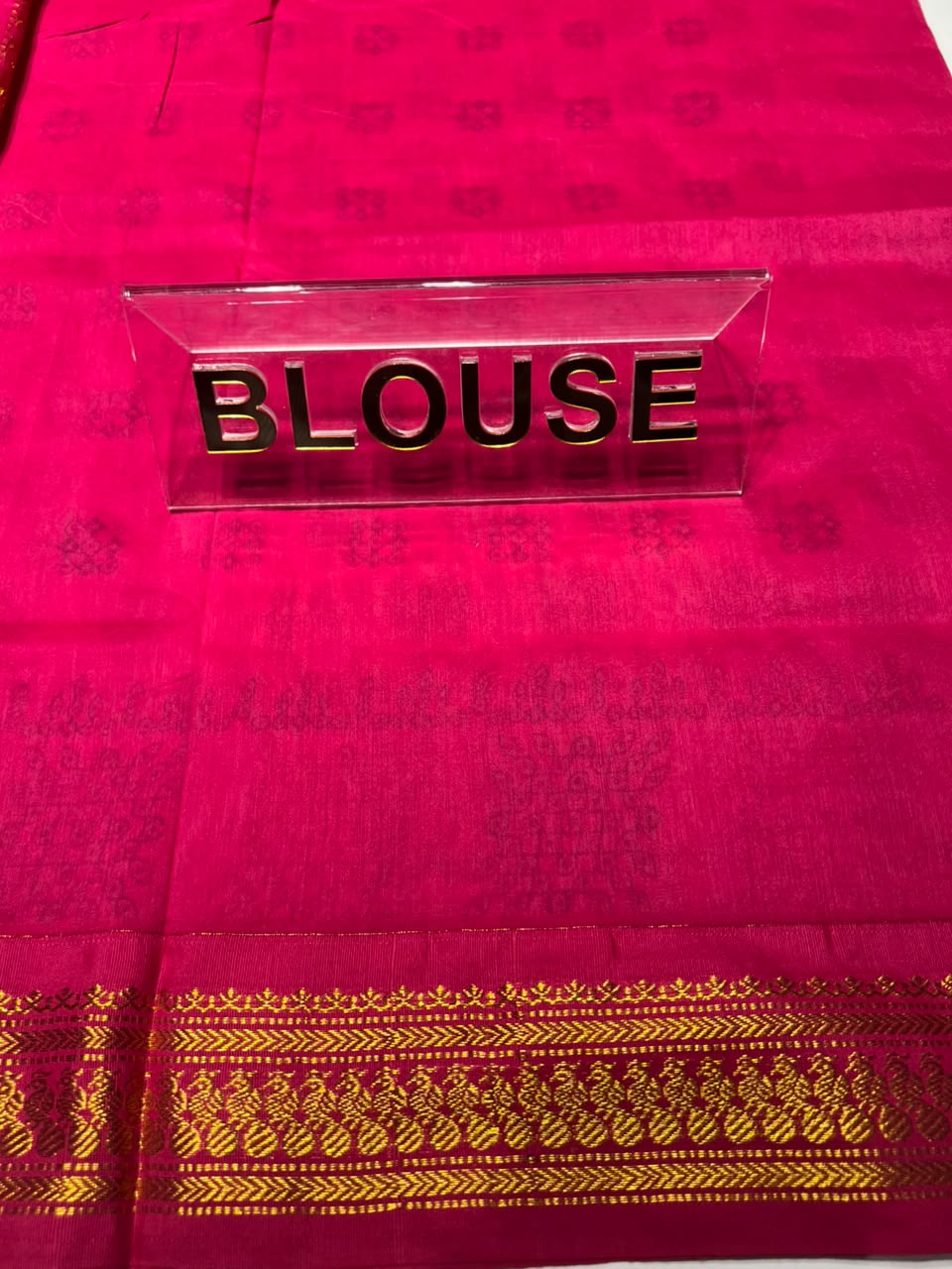 Pure Cotton Silk Saree