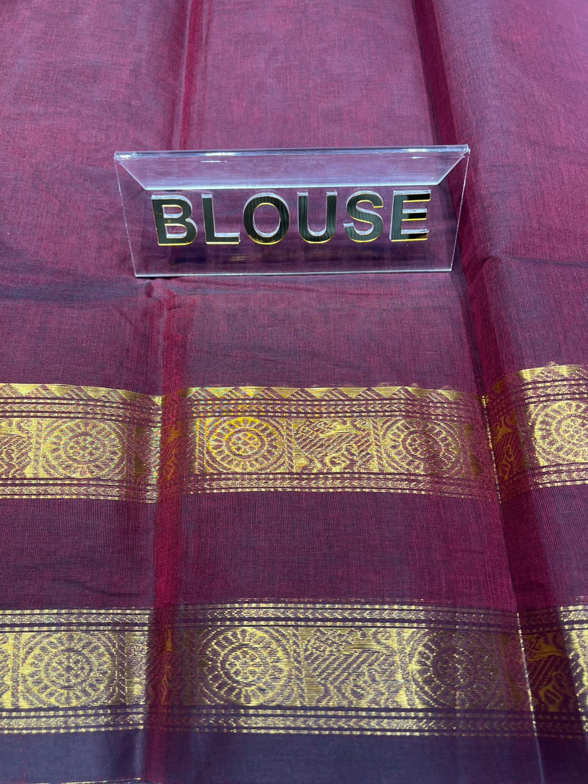 Pure Cotton Silk Saree