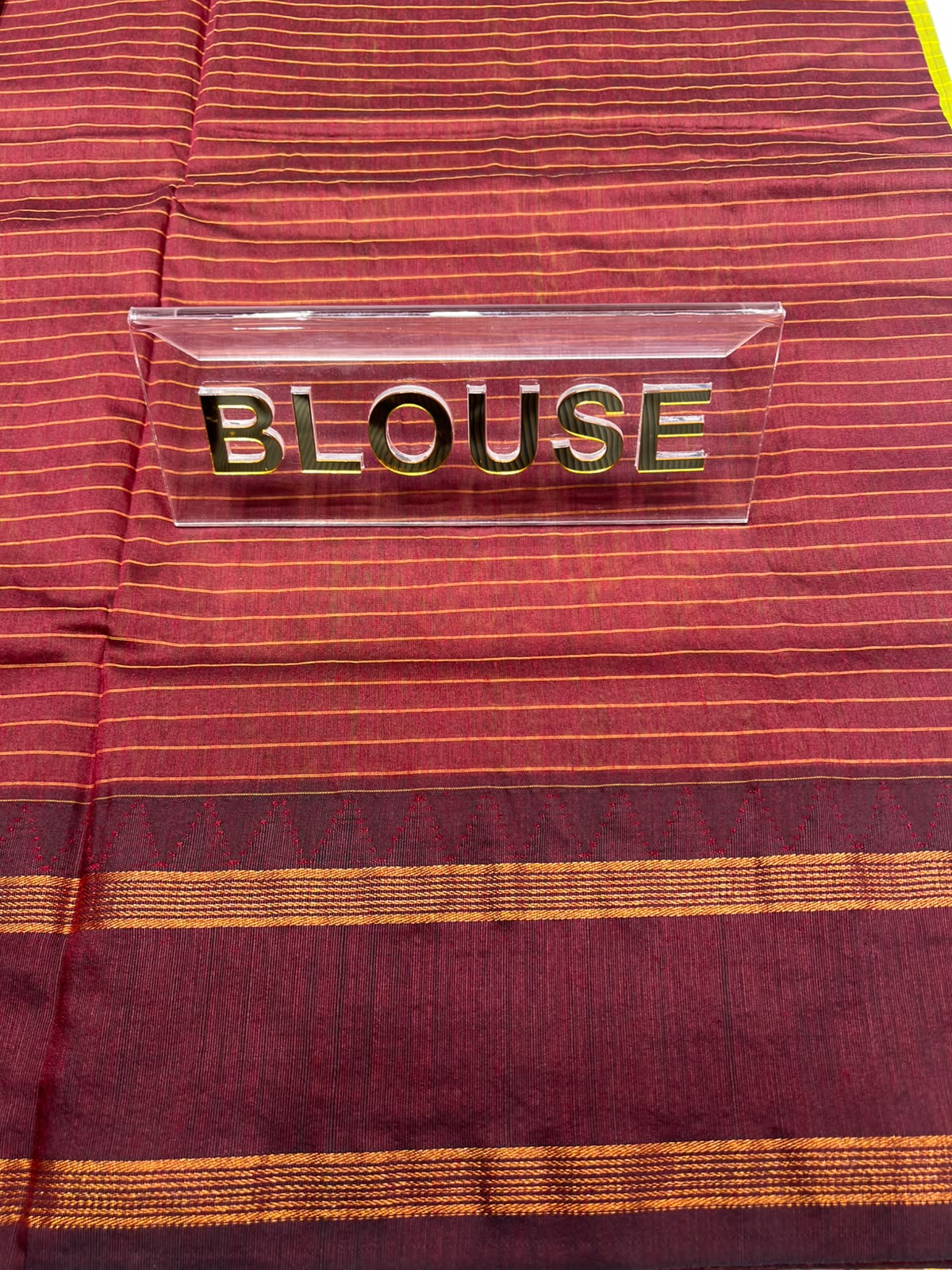 Pure Cotton Silk Saree