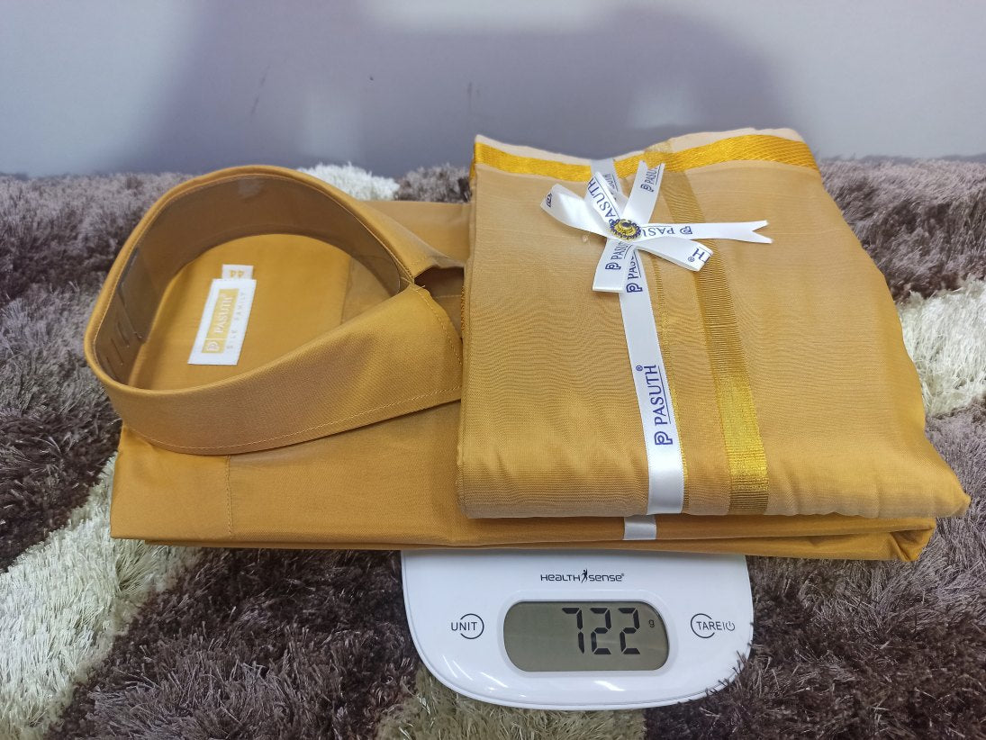 Art Silk Dothi Set ( 3 In 1 )