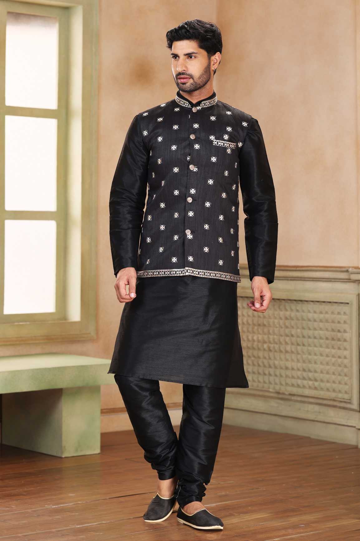 Kurta Pajama with Nehru Jacket