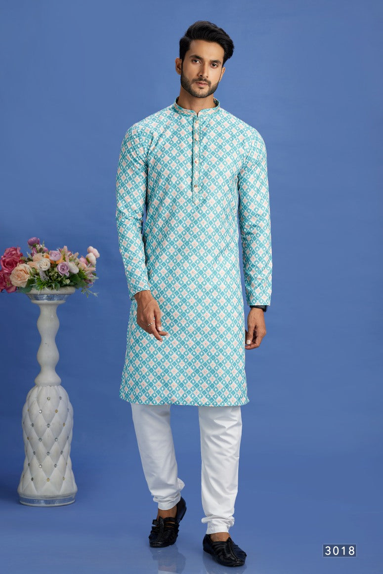 Cotton Kurta Pyjama