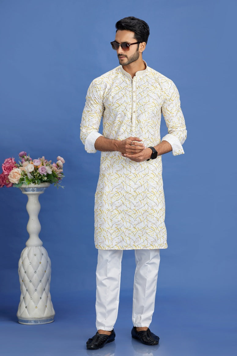 Cotton Kurta Pyjama