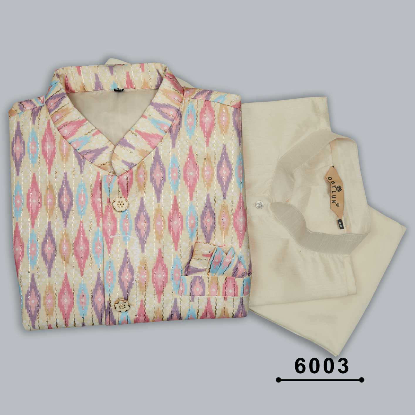 Kurta Payjama With Modi Jacket