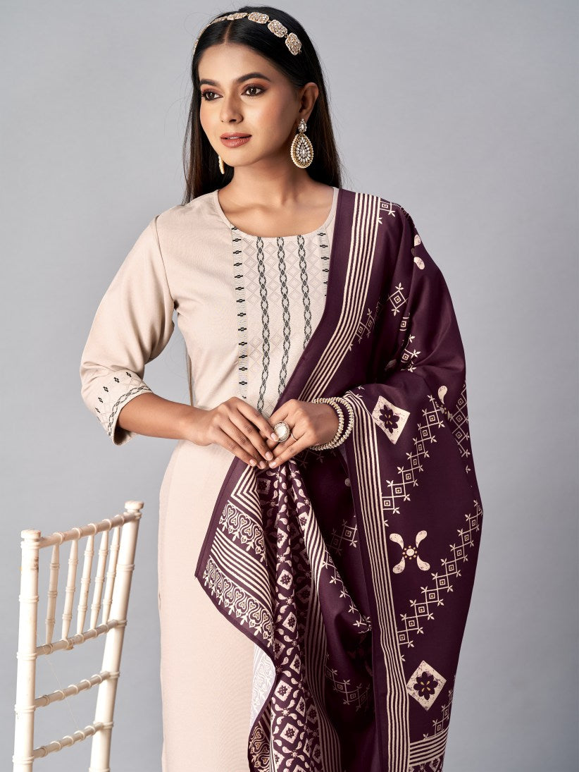 Pure Cotton Salwar Suits (3 Piece )