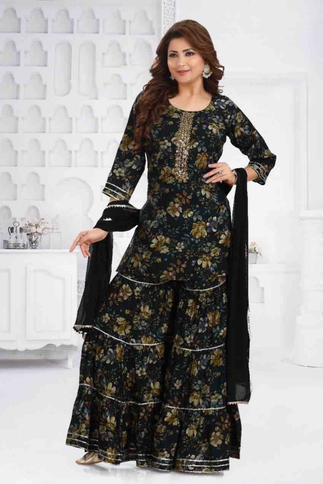 Cotton Gharara Suits