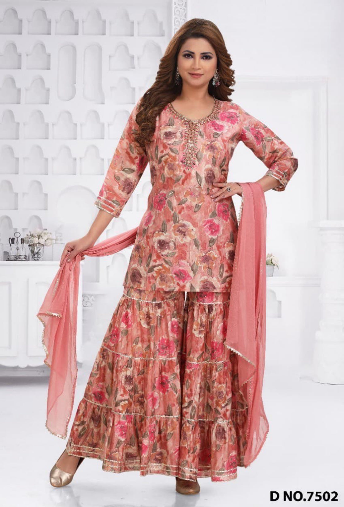 Cotton Gharara Suits  Sudarshansarees