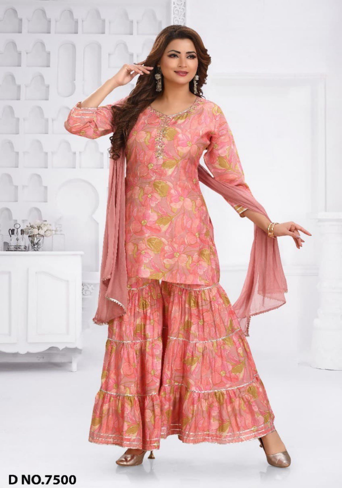 Cotton Gharara Suits
