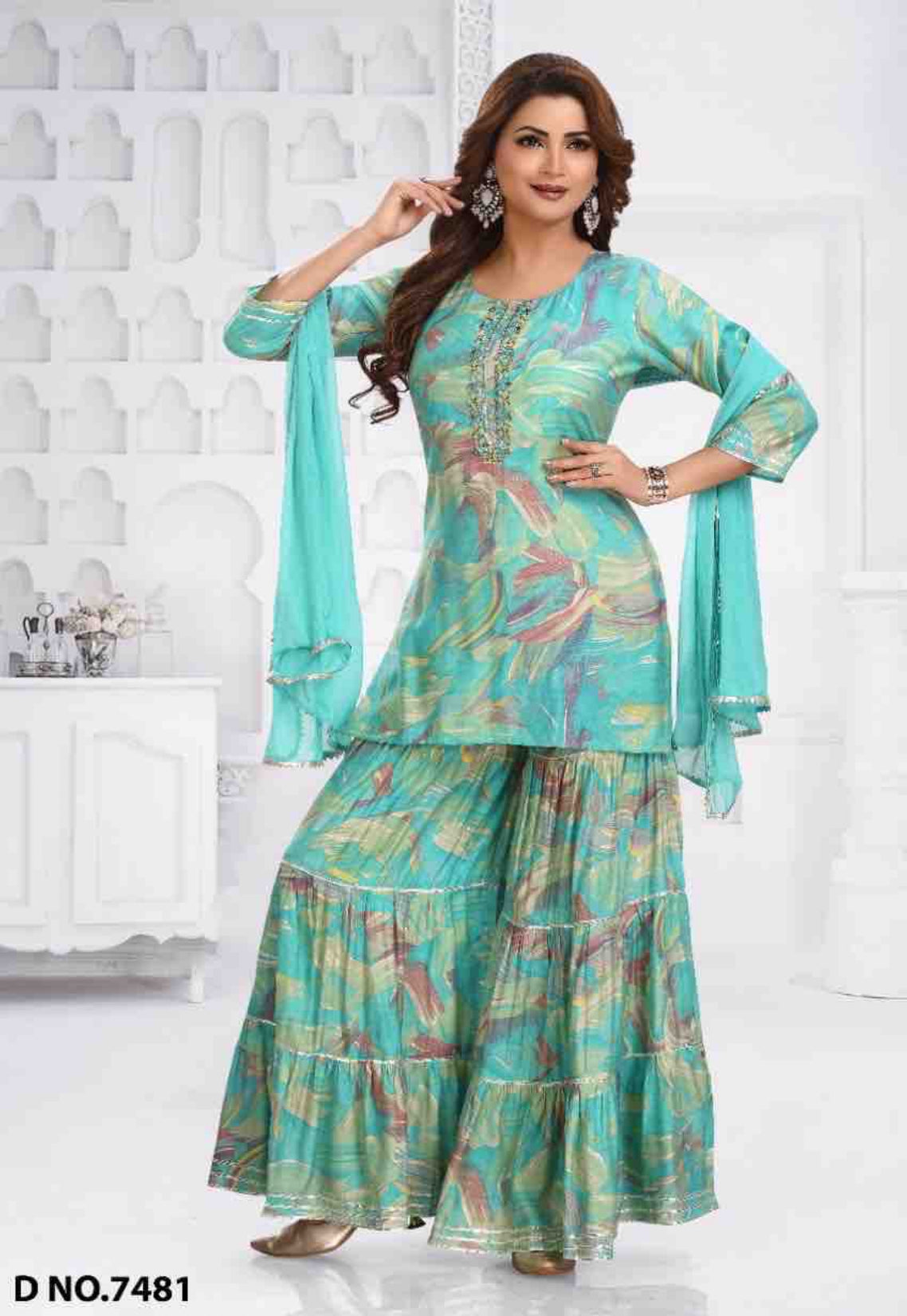 Cotton Gharara Suits