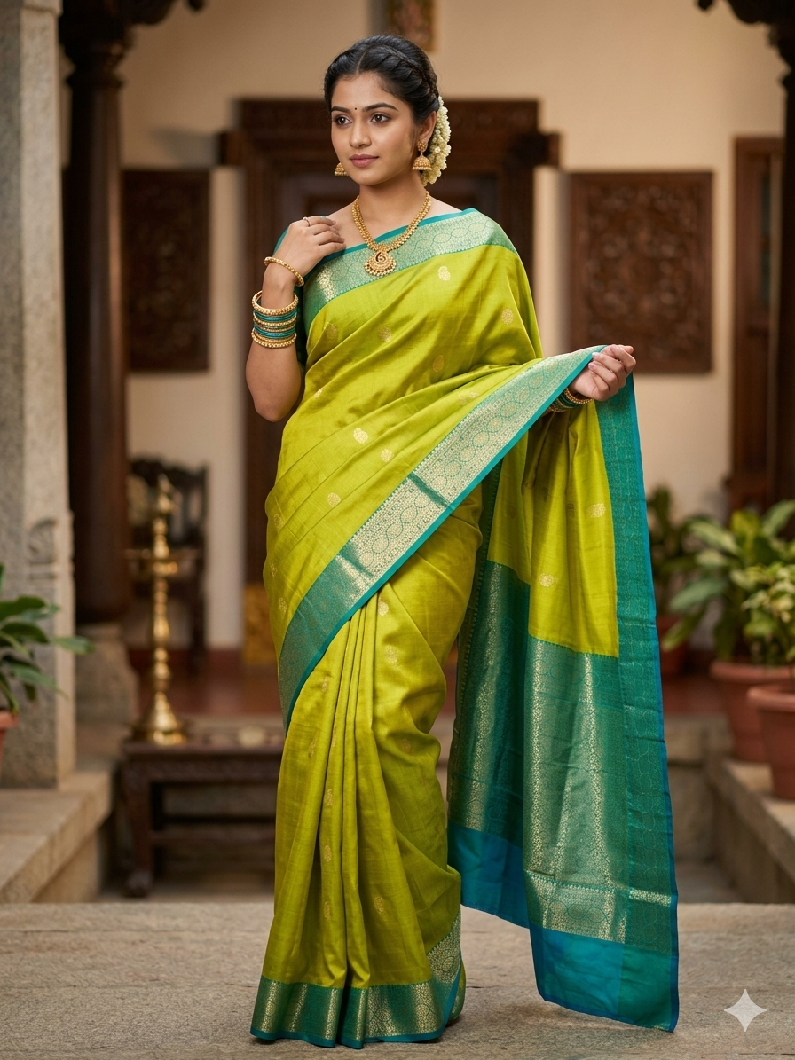 Pure Kanchipuram Silk Saree