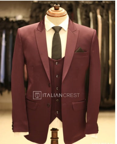 Three Piece Tuxedo Suits For Men