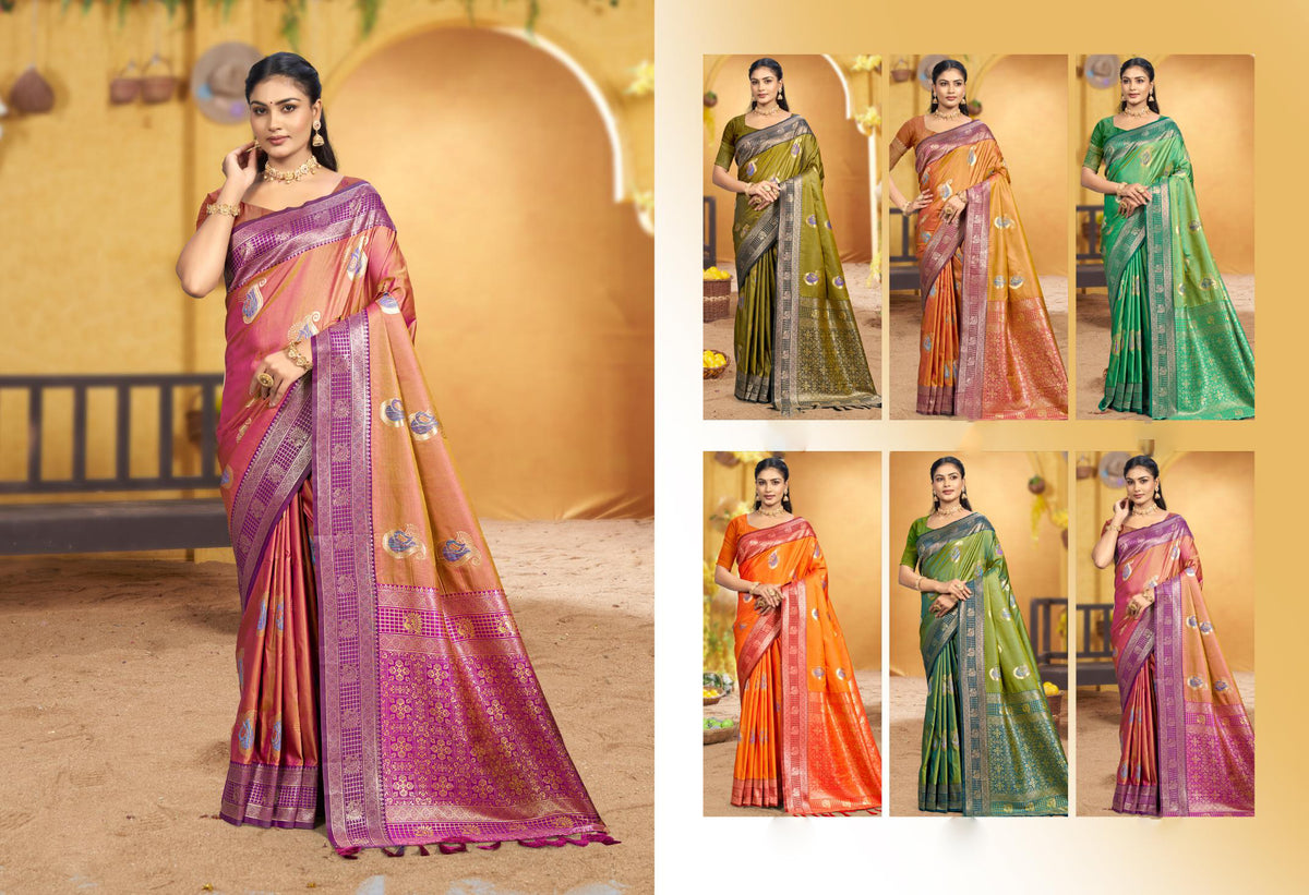 Catalogue Designer Silk Saree