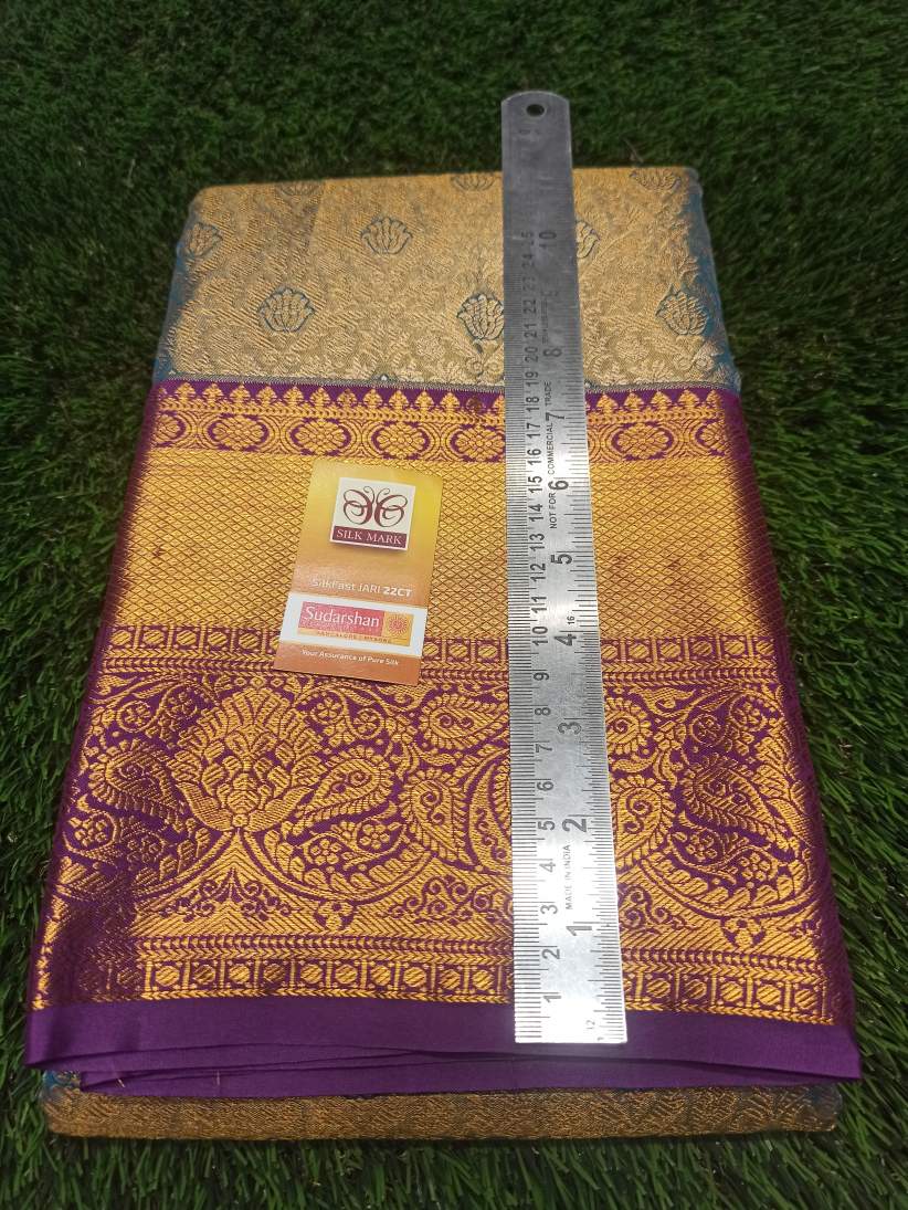 Pure Kanchipuram Silk Saree.