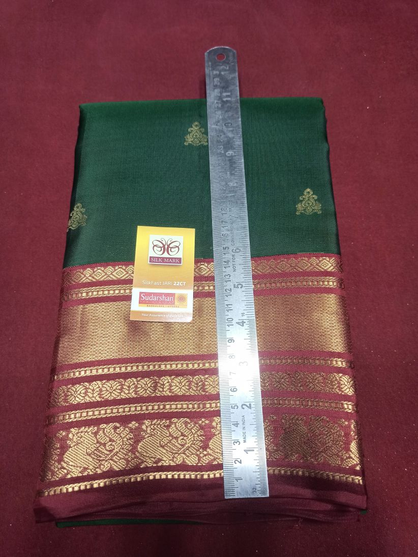 Pure Kanchipuram Silk Saree.
