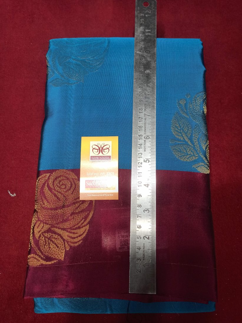 Pure Kanchipuram Silk Saree.