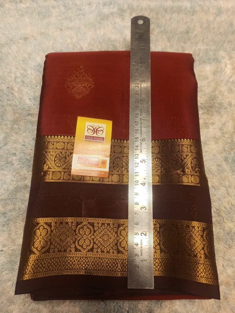 Pure Kanchipuram Silk Saree.