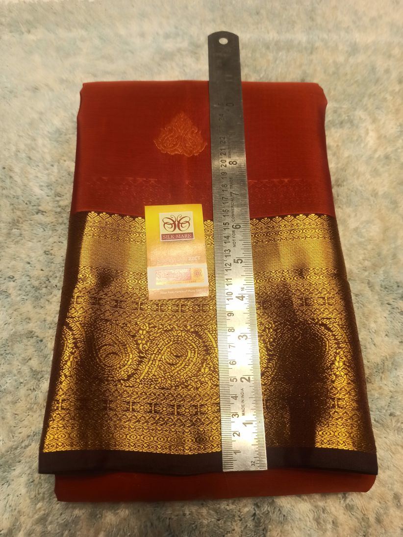 Pure Kanchipuram Silk Saree.