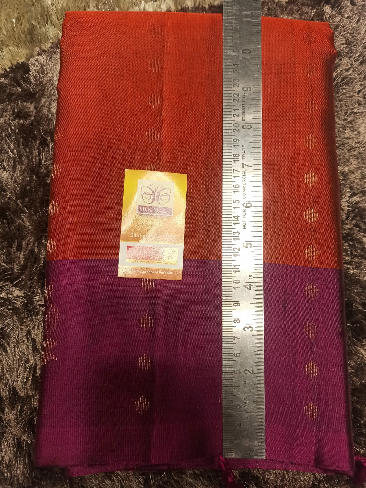 Pure Kanchipuram Silk Saree.