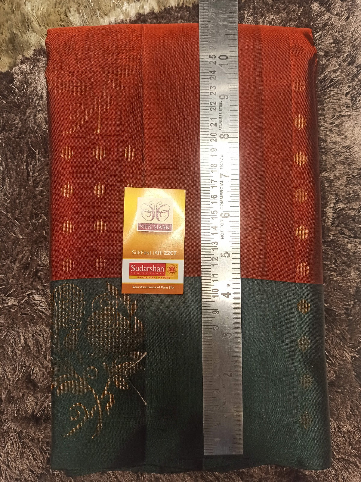 Pure Kanchipuram Silk Saree.