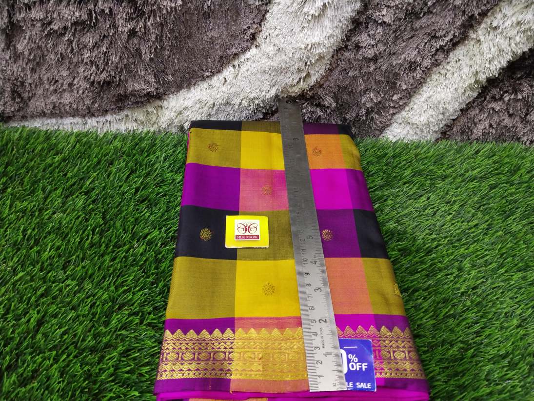 Pure Kanchipuram Silk Saree.