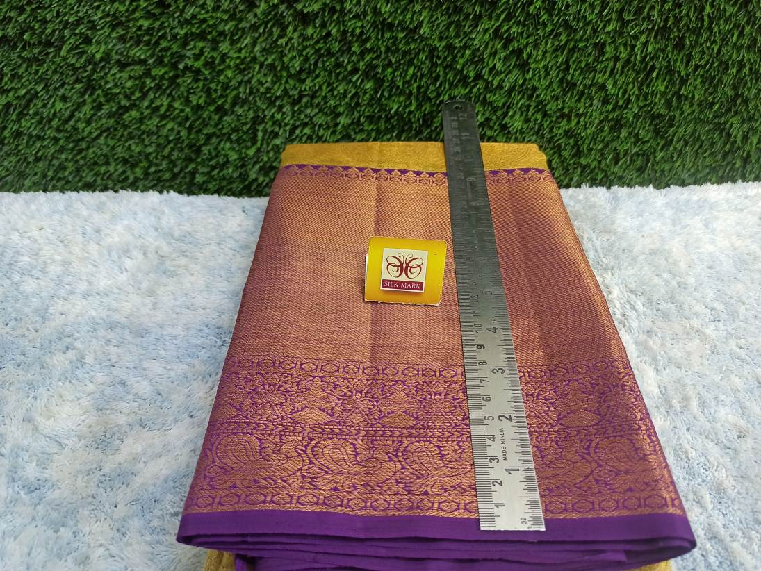 Pure Kanchipuram Silk Saree.