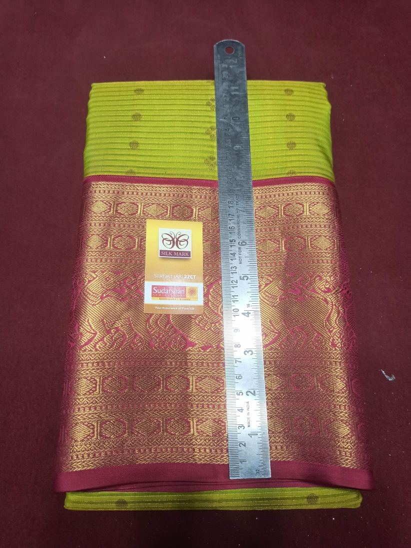 Pure Kanchipuram Silk Saree.