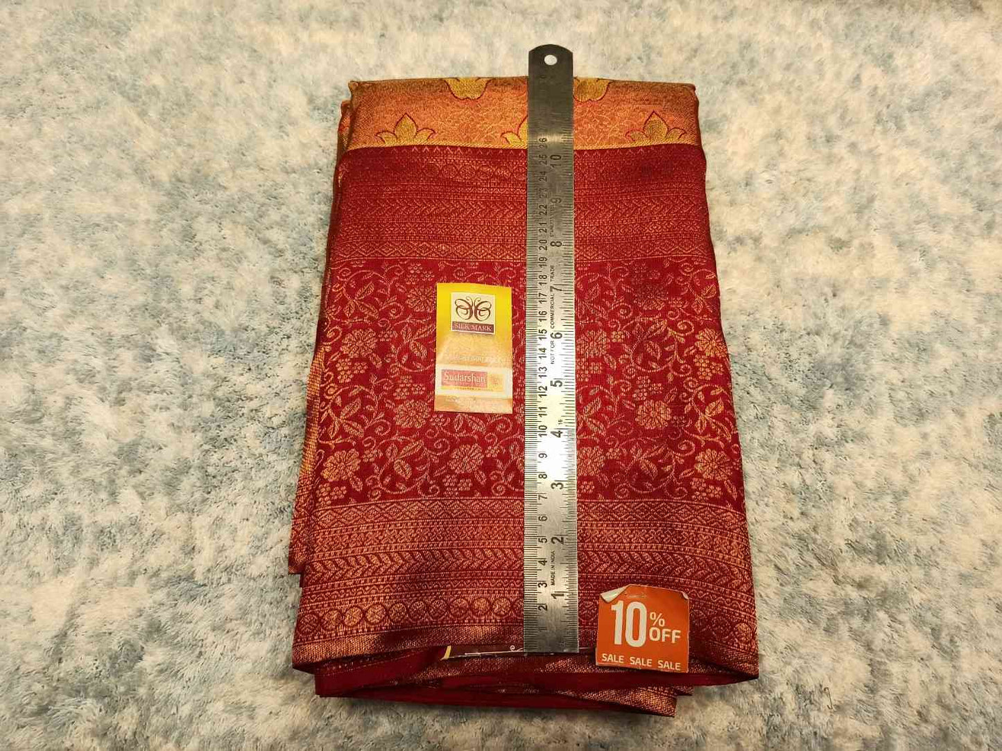 Pure Kanchipuram Silk Saree.