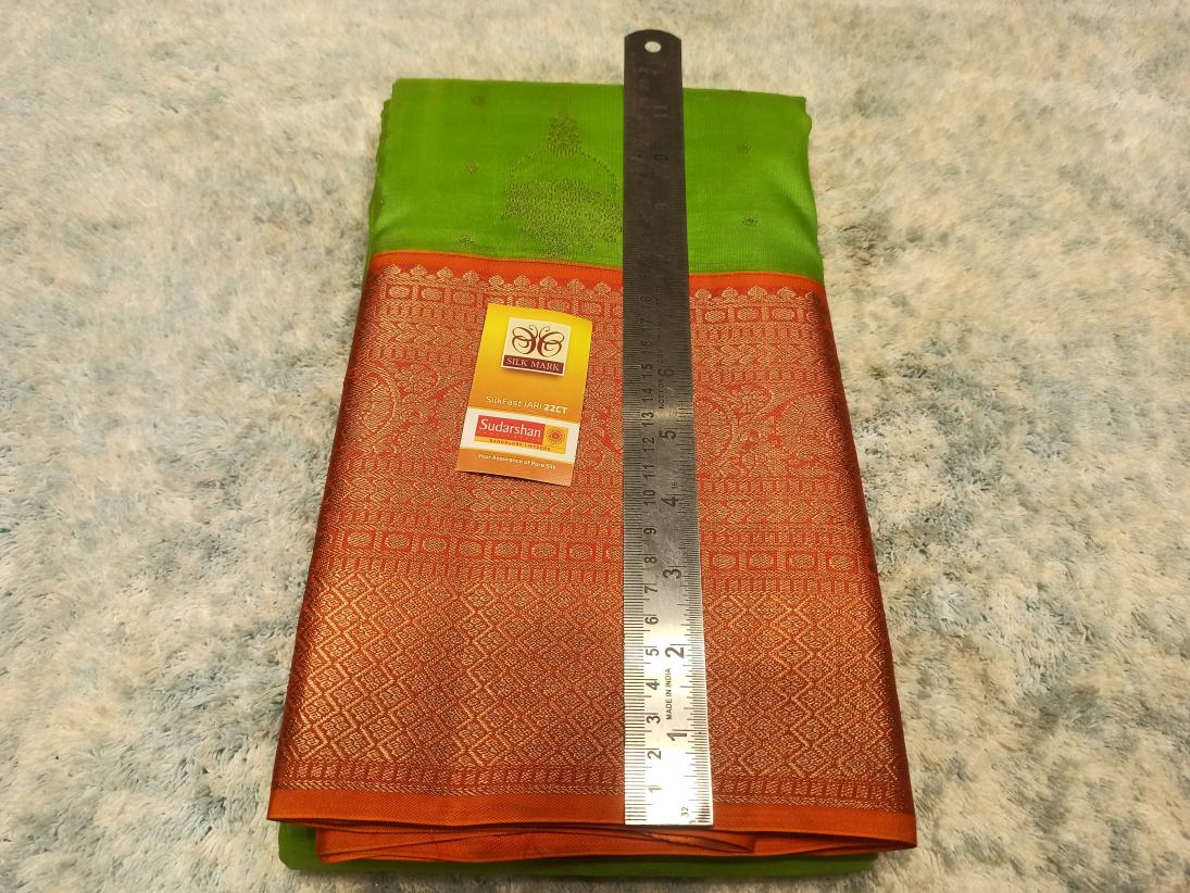 Pure Kanchipuram Silk Saree.