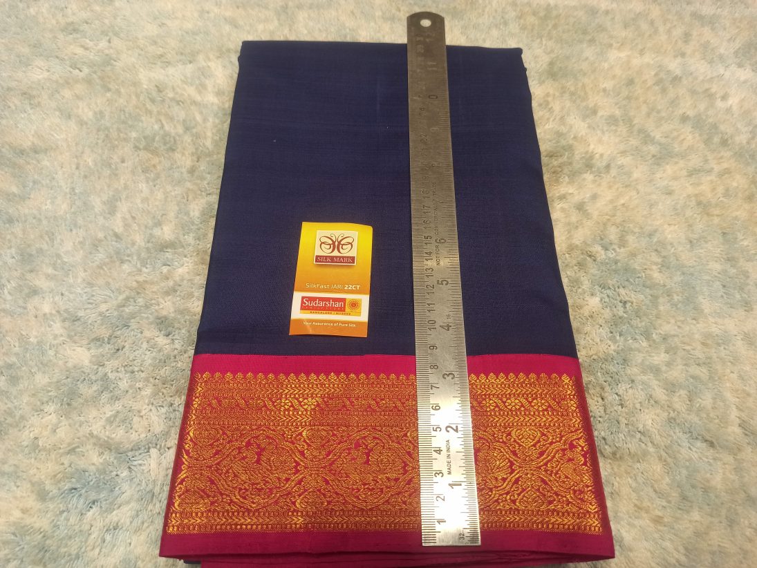 Pure Kanchipuram Silk Saree.