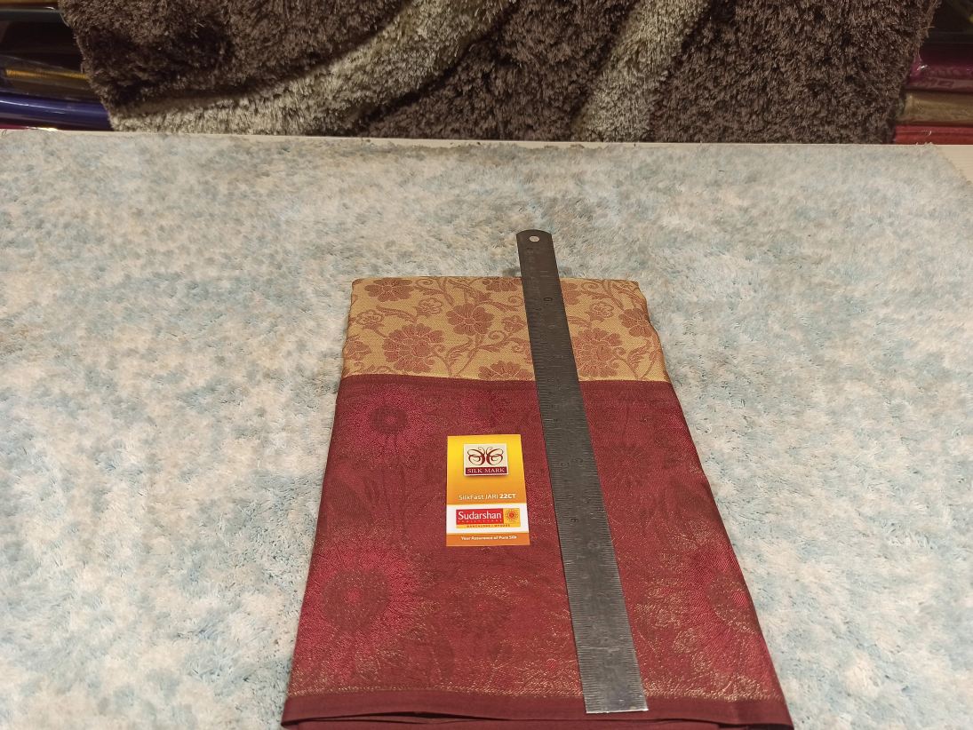 Pure Kanchipuram Silk Saree.