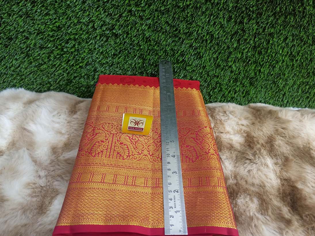 Pure Kanchipuram Silk Saree.
