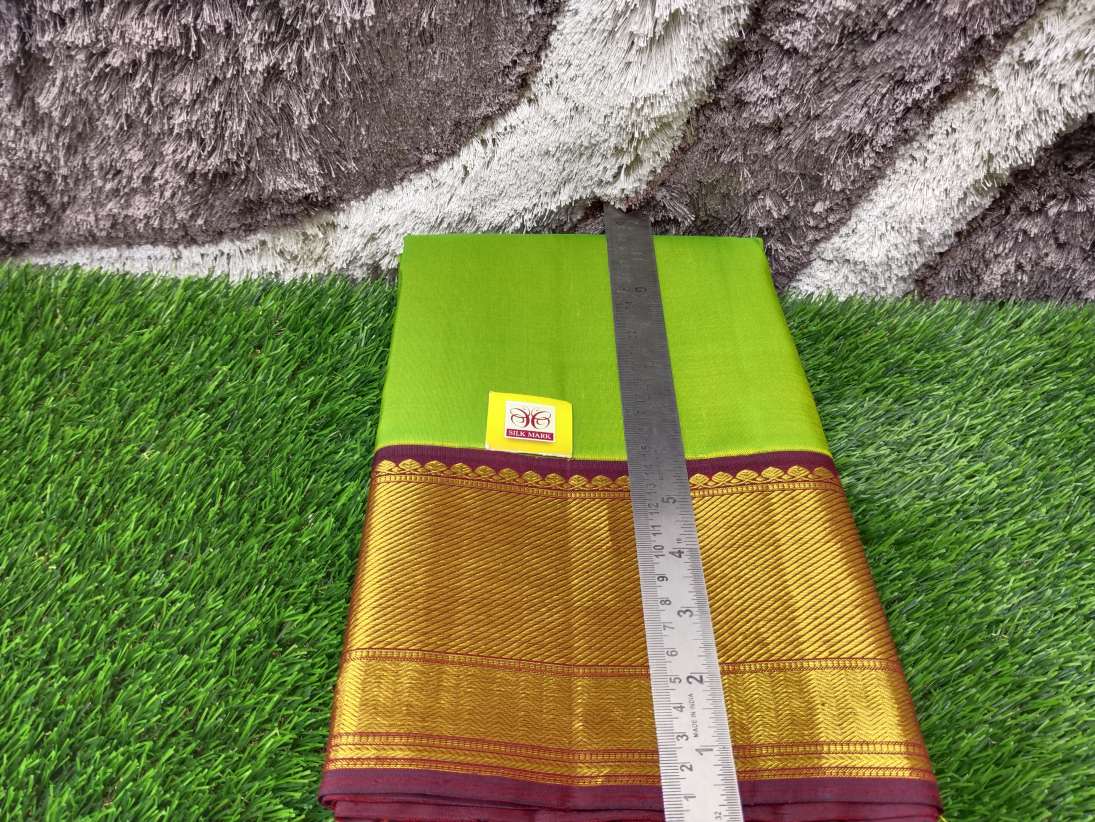 Pure Kanchipuram Silk Saree.