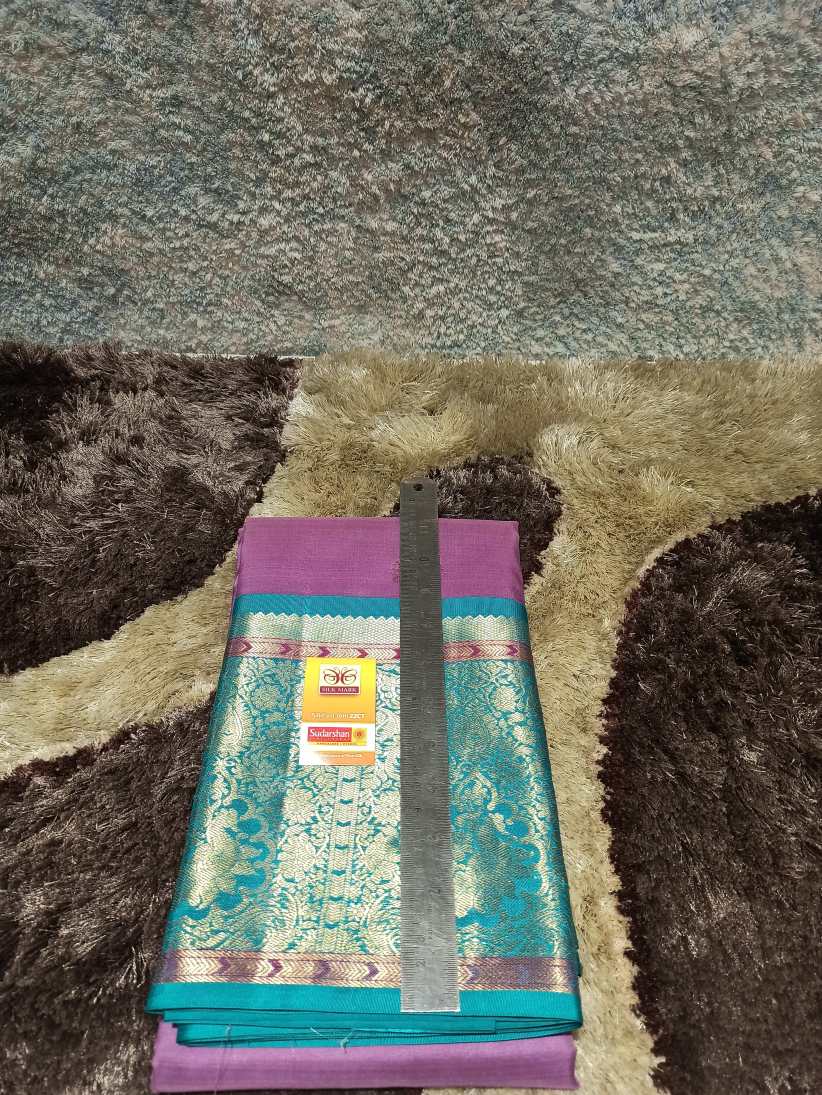 Pure Kanchipuram Silk Saree.