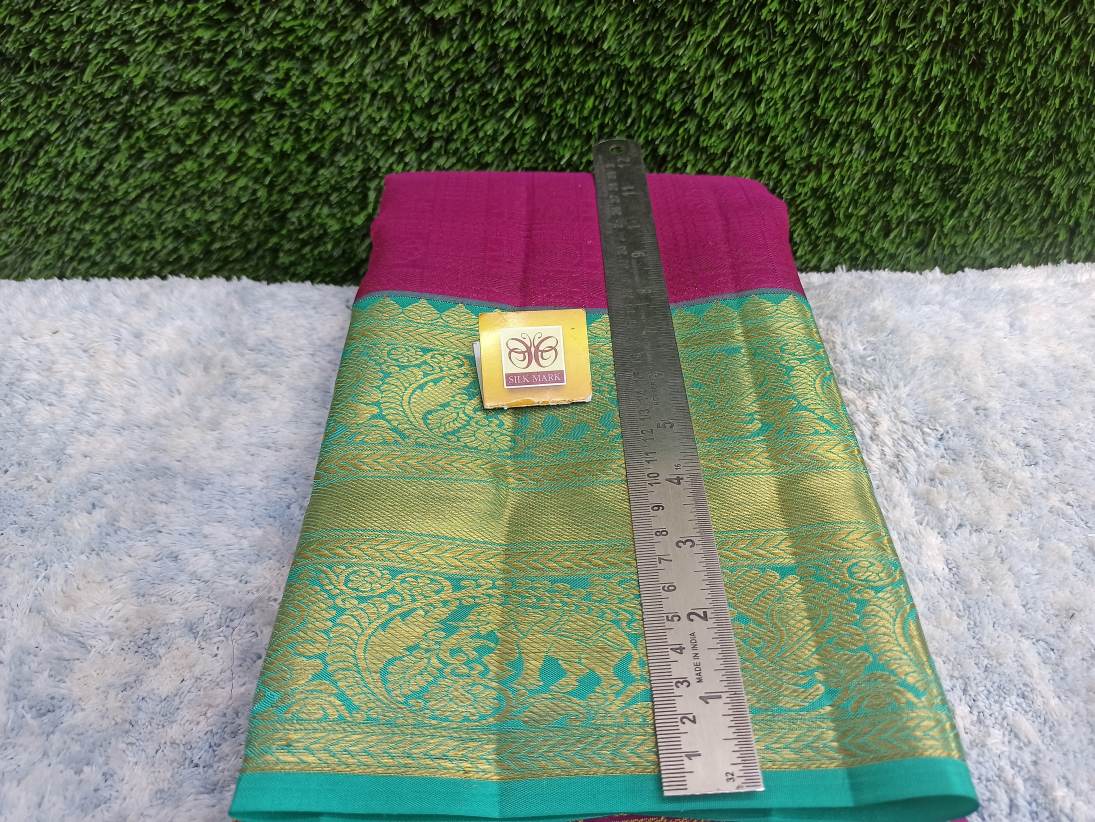 Pure Kanchipuram Silk Saree.