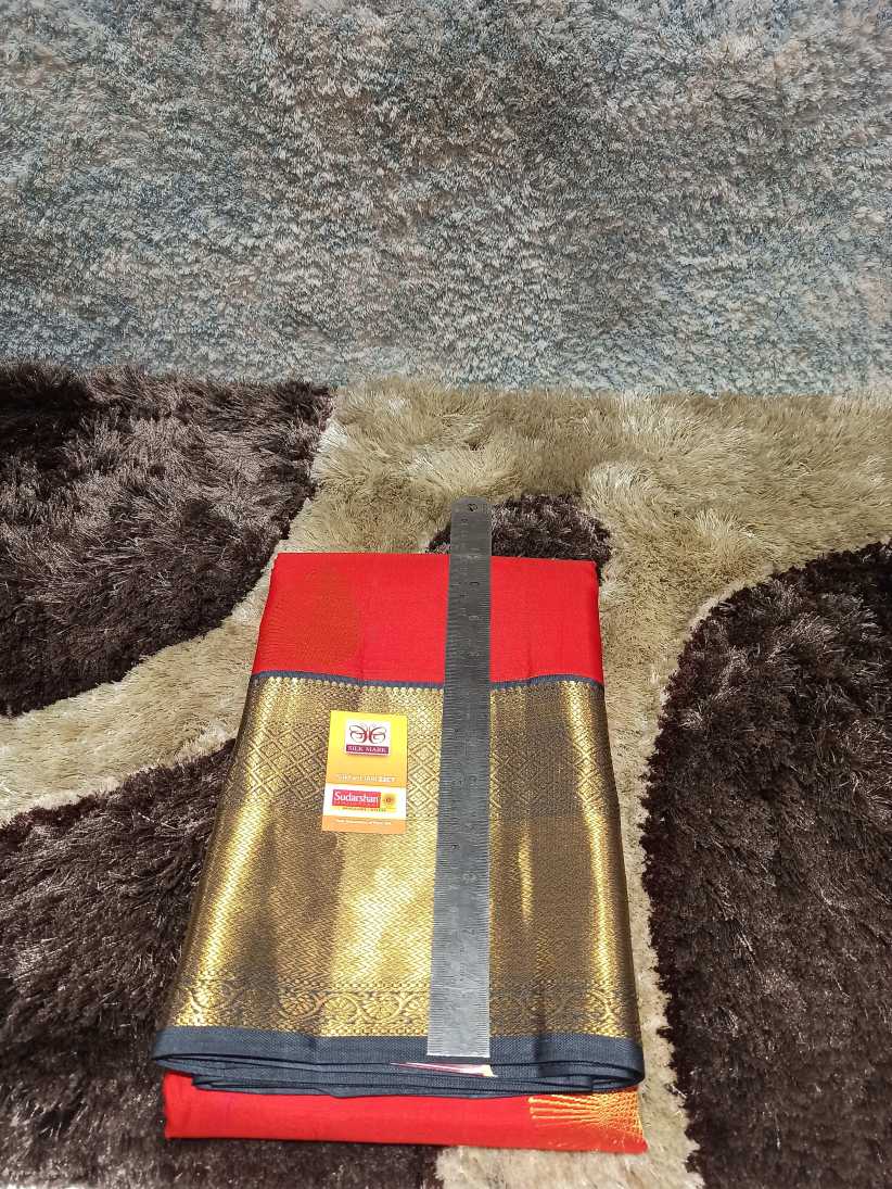 Pure Kanchipuram Silk Saree.