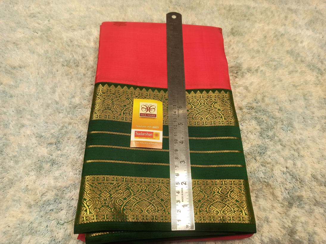 Pure Kanchipuram Silk Saree.