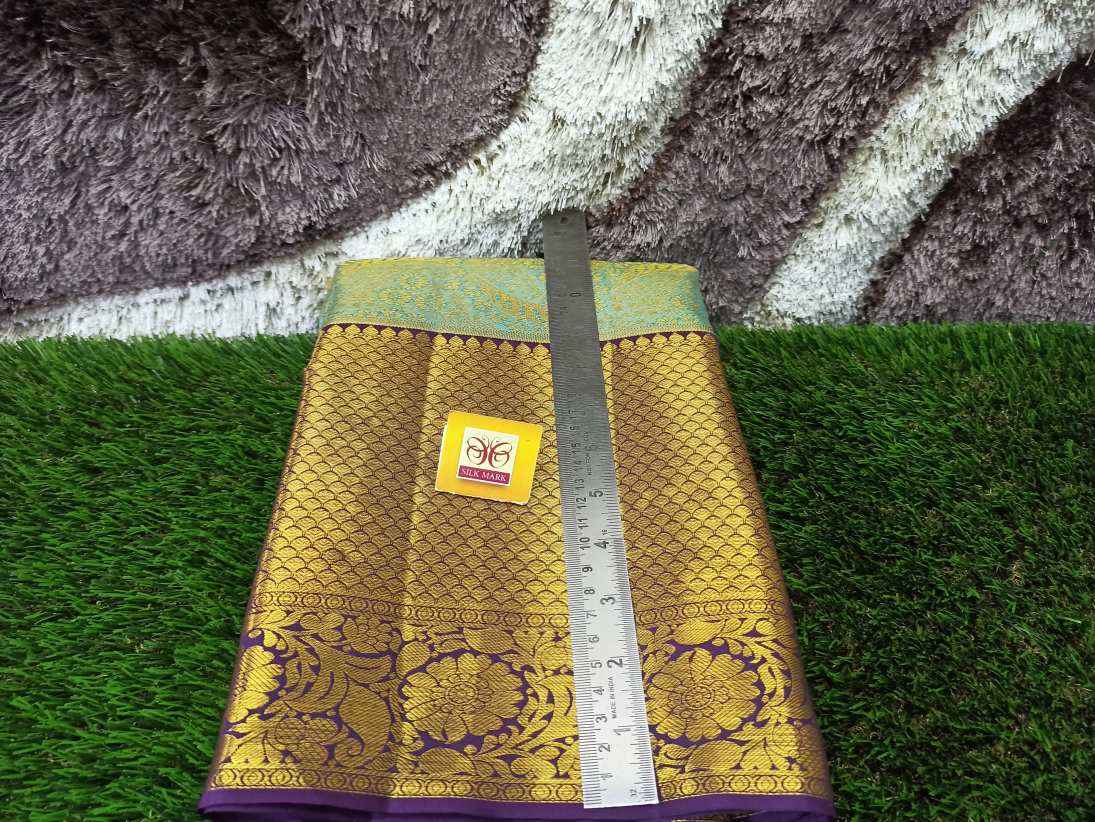 Pure Kanchipuram Silk Saree.