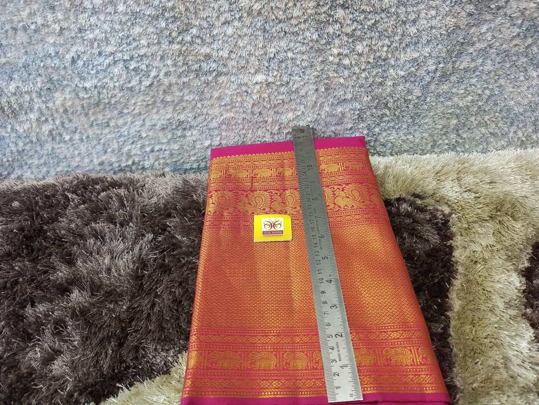 Pure Kanchipuram Silk Saree.