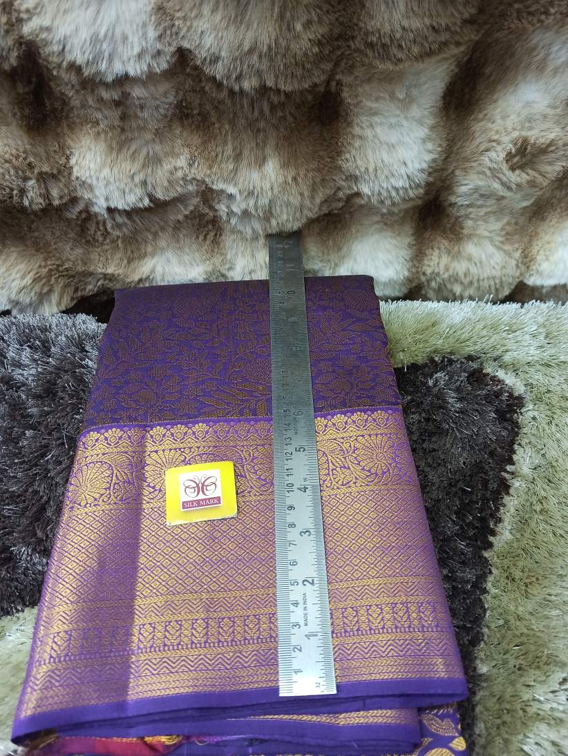 Pure Kanchipuram Silk Saree.