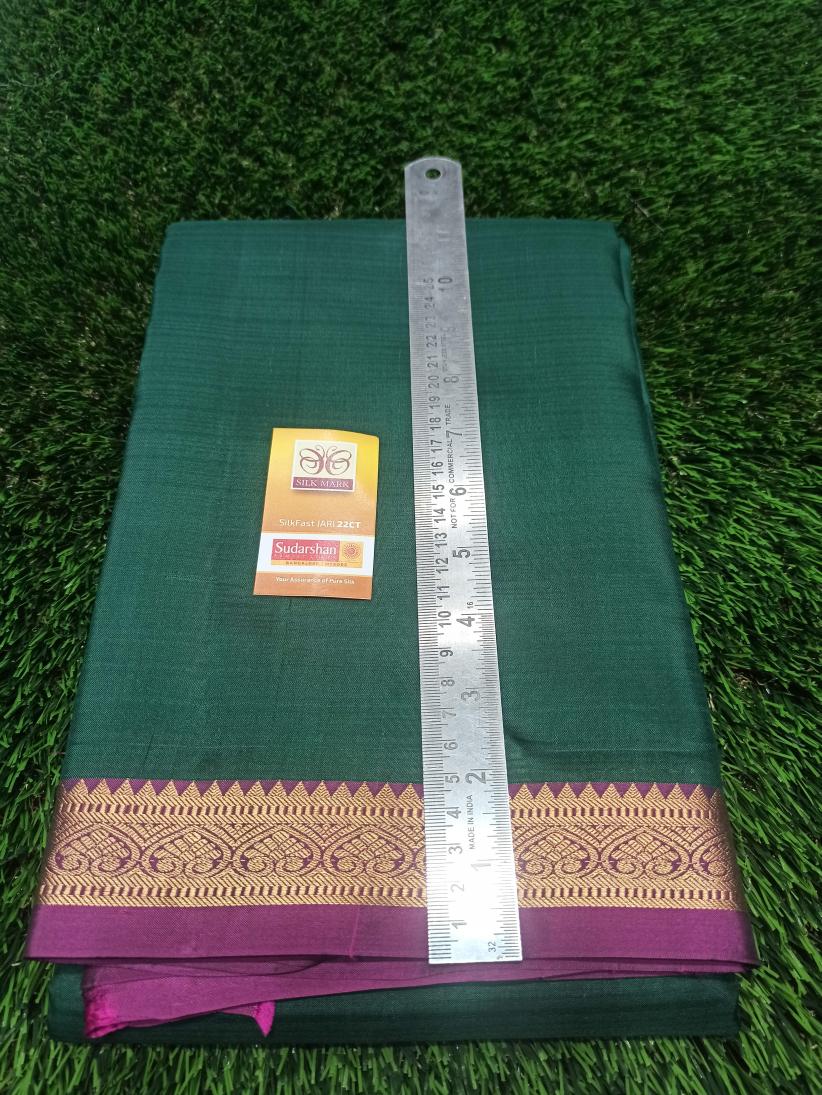 Pure Kanchipuram Silk Saree.