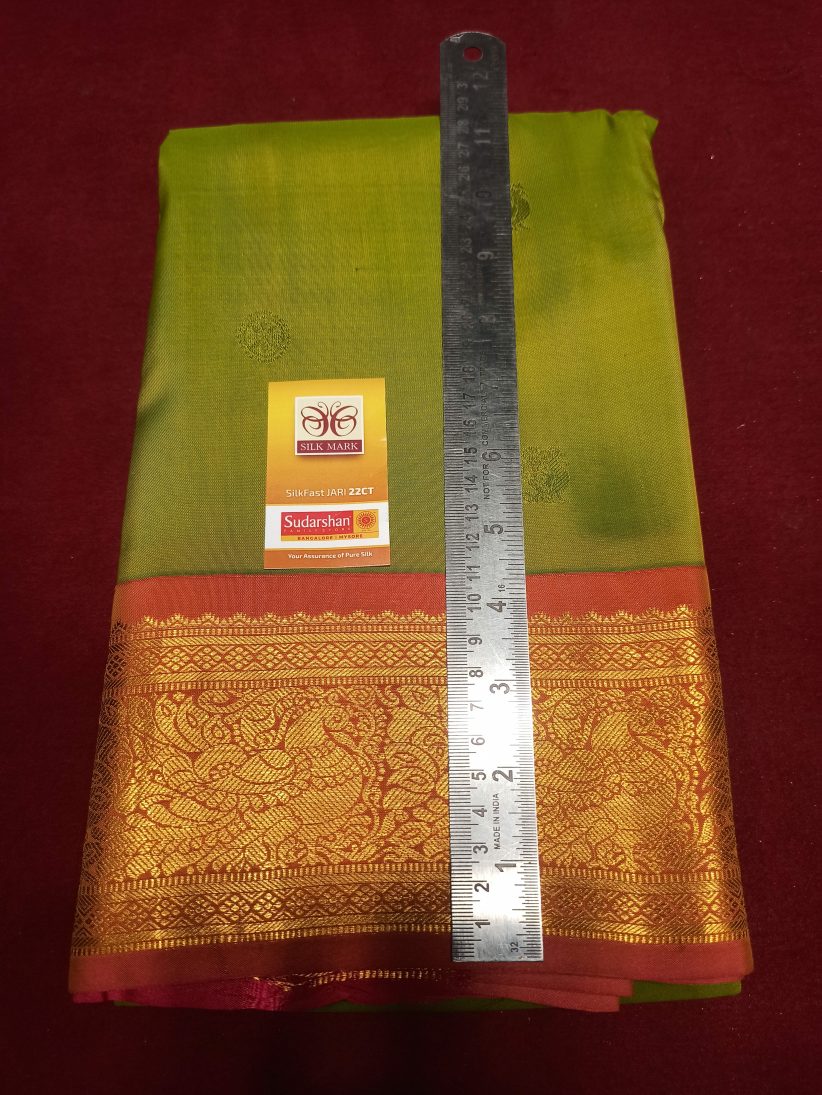Pure Kanchipuram Silk Saree.