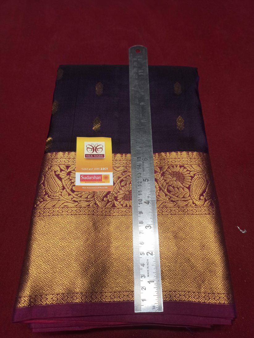 Pure Kanchipuram Silk Saree.