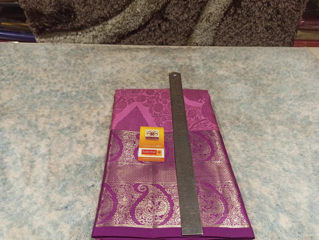 Pure Kanchipuram Silk Saree.