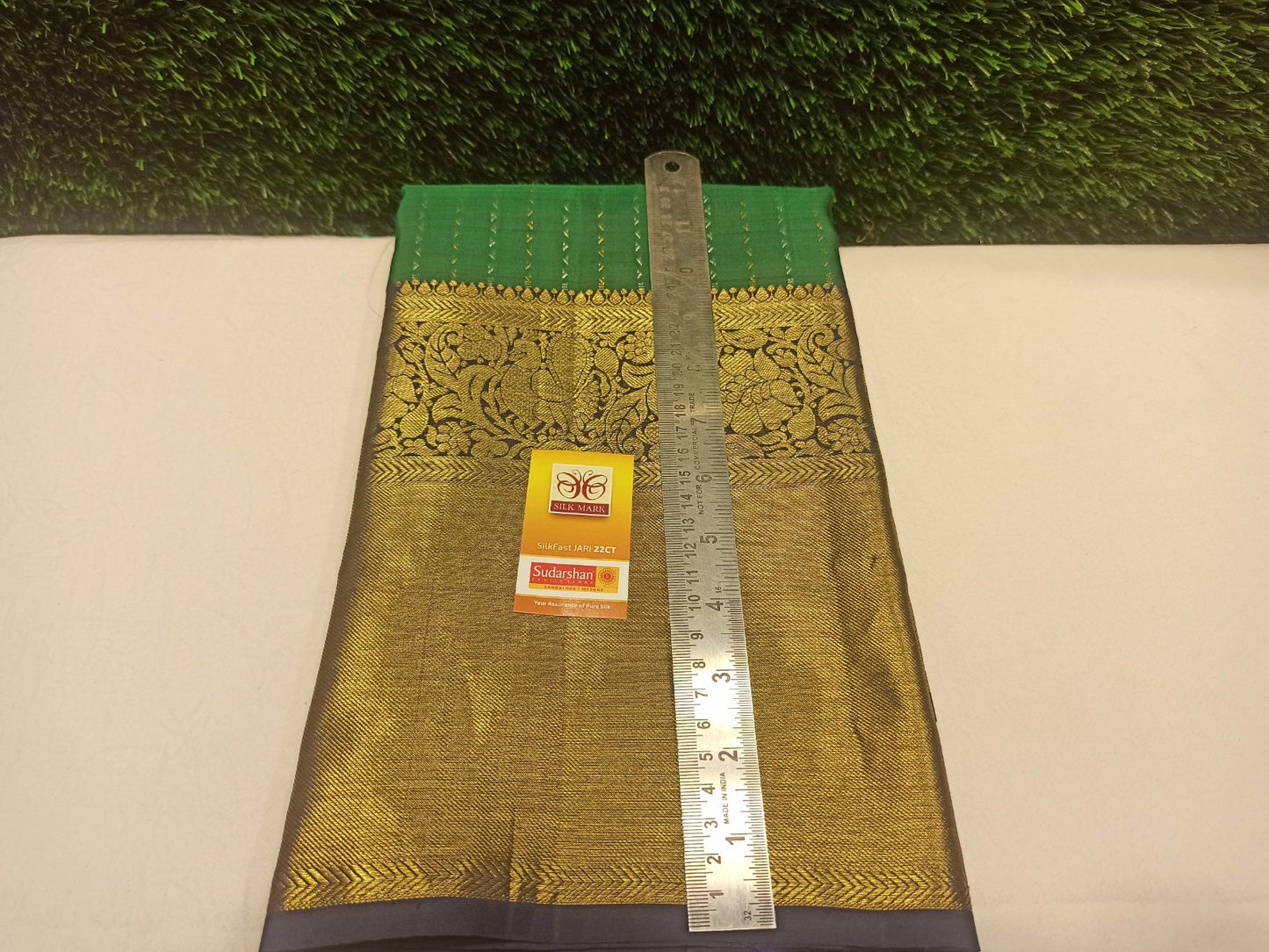 Pure Kanchipuram Silk Saree.